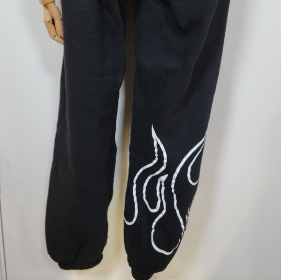 This Is Kaos Flame Sweatpants Size Large (Unisex) - Picture 8 of 10